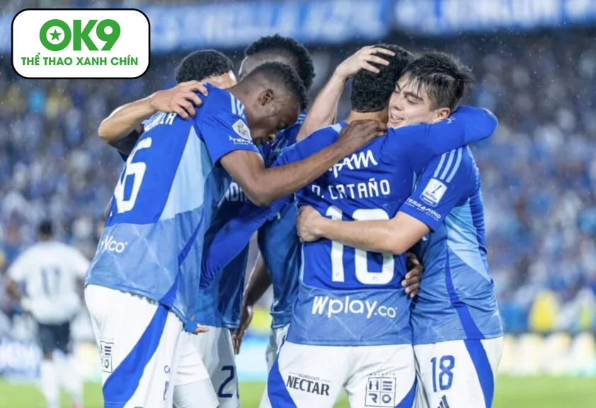 Millonarios áp đảo Chico trong trận đấu bóng đá căng thẳng vòng 20 Primera A.