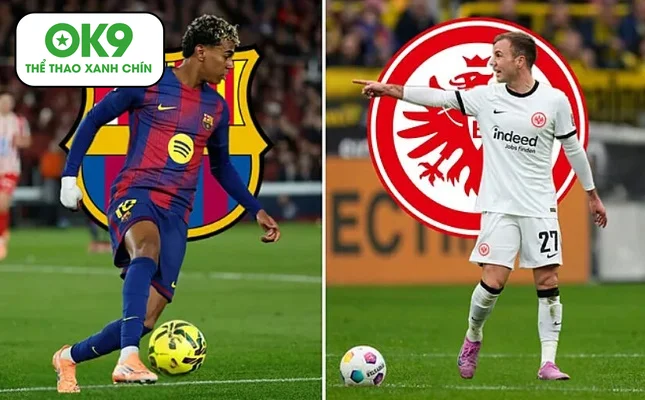 Chiến lược chiến thắng Barcelona vô hiệu hóa sơ đồ 5-4-1 của Eintracht Frankfurt hiệu quả.